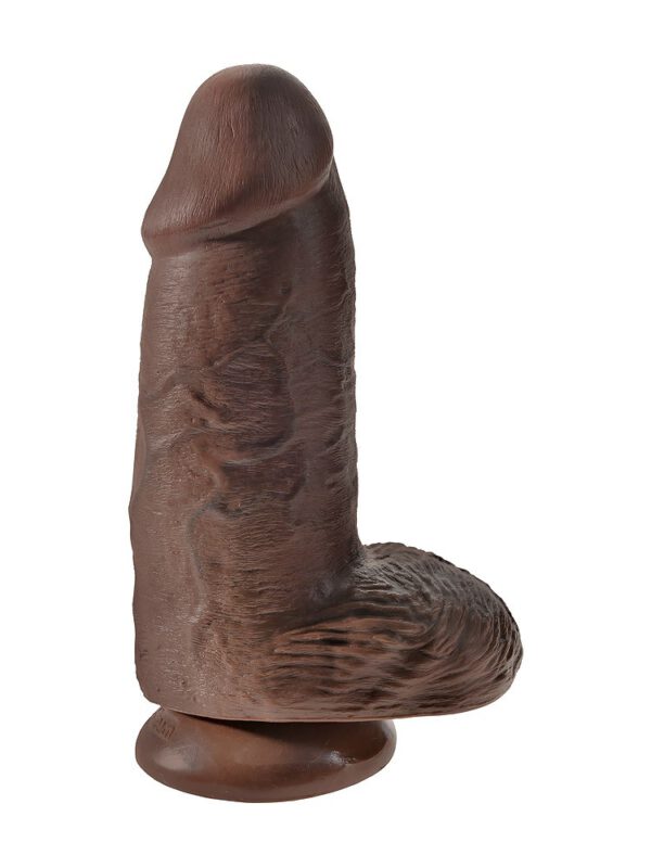 King Cock Chubby: Dildo mit Hoden