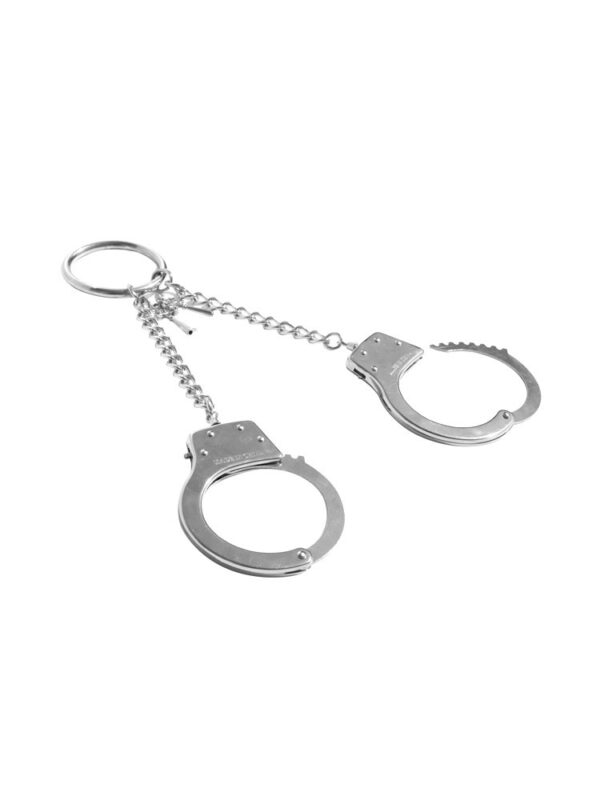 Sex & Mischief Ring Metal Handcuffs: Handschellen mit Kette