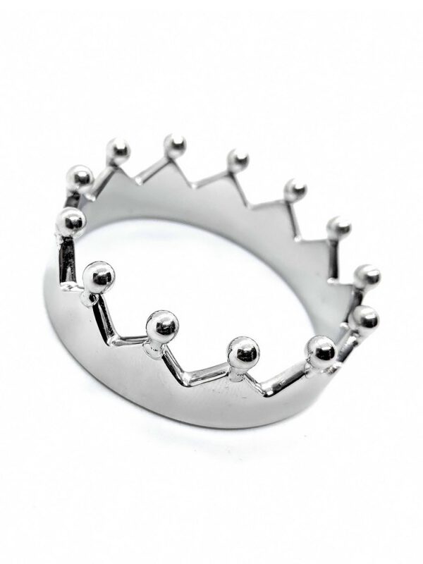 Black Label Stainless Steel Cock Crown: Edelstahl-Penisring (26mm)