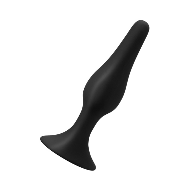 Analdildo aus Silikon, M, 13 cm