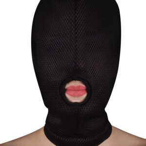 Ouch! Extreme Mesh One Hole with D-Ring: Kopfmaske