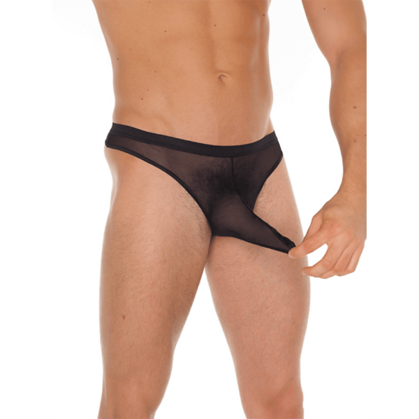 Transparenter G-String aus Netz