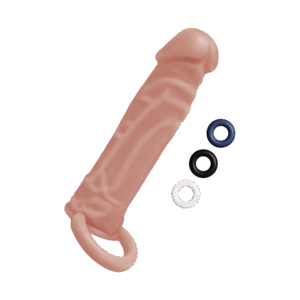 Realistic 1" Penis Extender, 15,2 cm