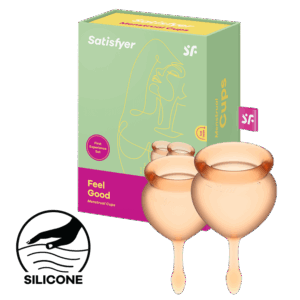 Satisfyer Feel Good - Menstrual Cup Set, 15 & 20 ml