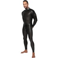 Latex-Overall mit Zips
