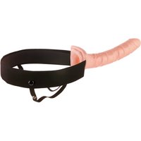 Umschnalldildo „10" Flesh Hollow Strap-on“, hohl