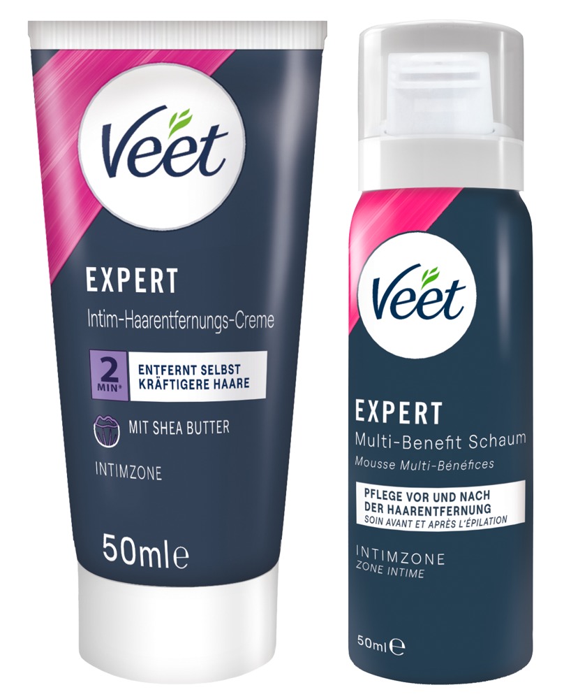 2-teiliges Enthaarungscreme-Set „Veet EXPERT“