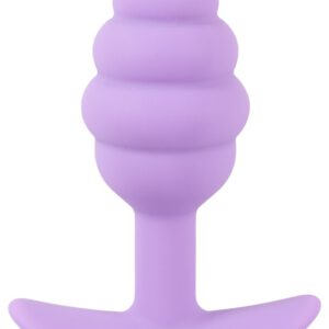 Analplug „Mini Butt Plug“ mit starker Rillenstruktur