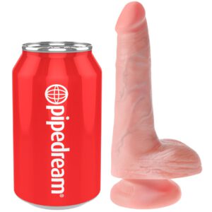 Dildo „6" Cock with Balls“ mit Saugfuß