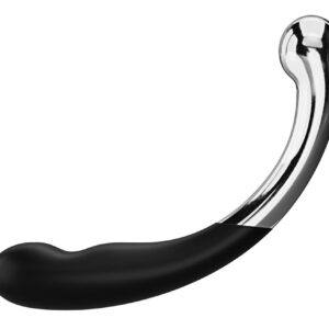 Doppeldildo „Sweet Pressure“ aus Silikon und Metall