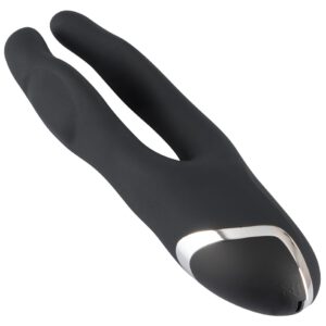 Doppelvibrator, 18,7 cm, 2 Motoren, 10 Vibrationsmodi