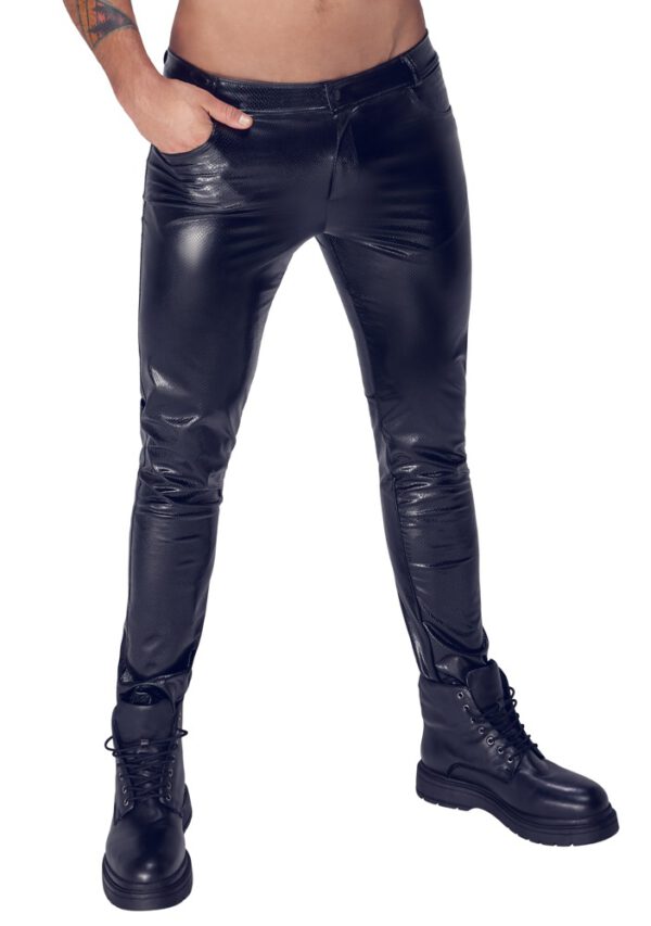 Hose „Alpha“ in Schlangenhaut-Optik