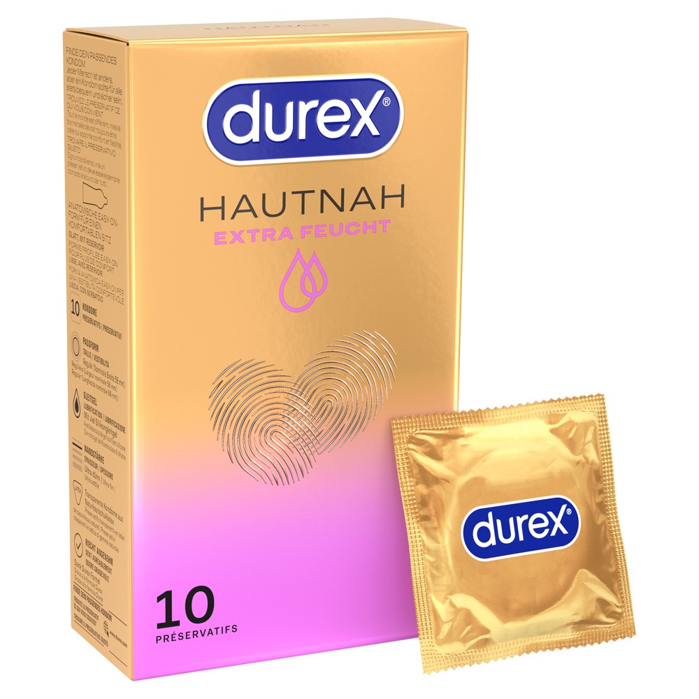 Kondome „Hautnah Extra Feucht“, ultra dünn
