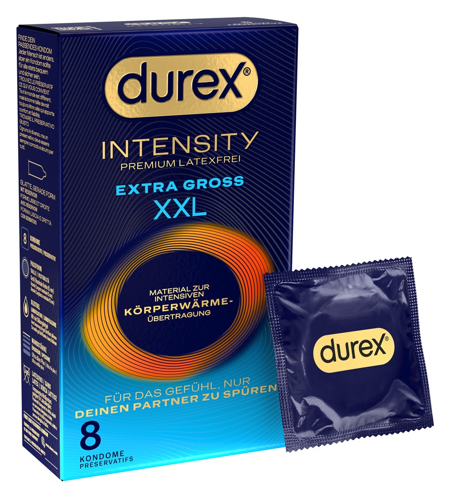 Kondome „Intensity XXL“, latexfrei