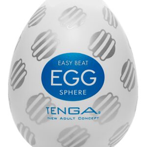 Masturbator „Egg Sphere“ mit Rillenkugel-Stimulationsstruktur