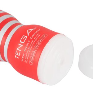 Masturbator „Original Vacuum Cup” mit Saugeffekt, intensive Massagestruktur