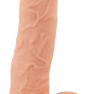 Naturdildo „Dildo with moveable Skin“ mit Saugfuß