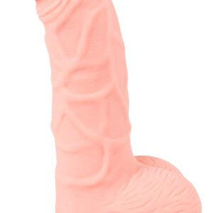 Naturdildo „Medical Silicone Dildo“, 20 cm, leicht gebogen