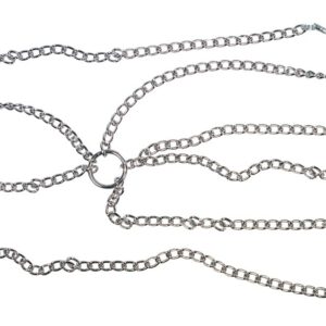 Nippelklammern „Nipple & Clit Clamps“ mit Halskette und Intimklammern