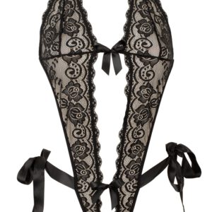 Ouvert-Body aus Stretchspitze