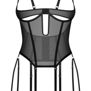 Straps-Corsage „Euphori“ aus Powernet