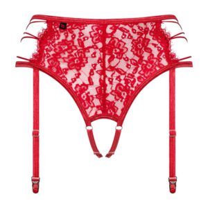 Straps-String ouvert „Rediosa“ aus weicher Stretchspitze