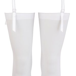 Strapsgurt aus Blütenspitze mit kleinen Schleifchen plus Strapsstrümpfe