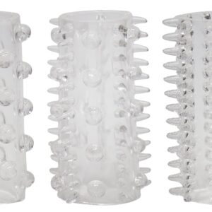 3-teiliges Penismanschetten-Set „Sleeve Set“