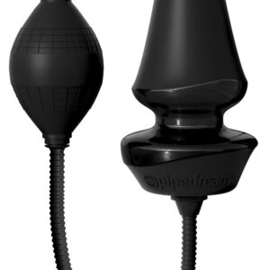 Aufblasbarer Plug „Inflatable Silicone Anal Plug“, mit abnehmbarem Schlauch