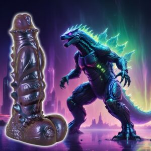 Dildo „Tech-Zilla Bang“ mit Saugfuß