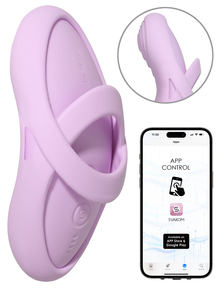 Fingervibrator „Echo 2“ mit Wärmefunktion