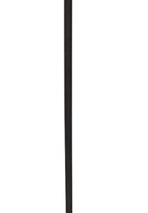 Gerte mit kleinem Leder-Paddel am Ende, 69 cm