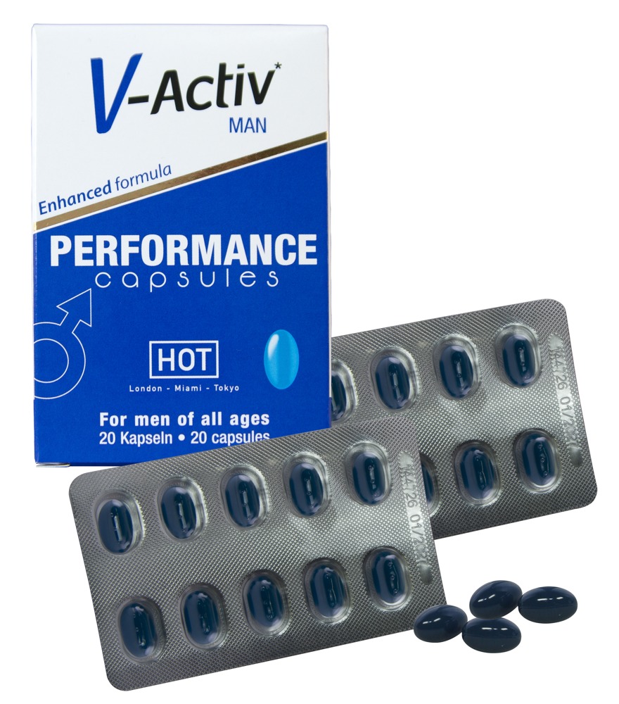 Kapseln „V-Activ MAN Performance“, Nahrungsergänzungsmittel