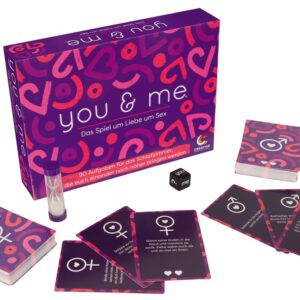 Kartenspiel „you & me“ für Paare