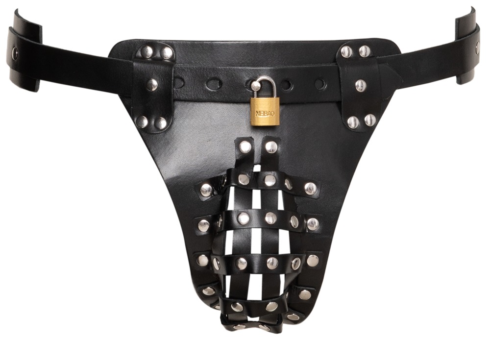 Keuschheits-String aus Leder