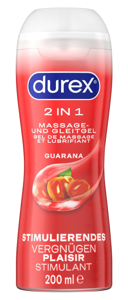 Massage- und Gleitgel „Durex Play 2 in 1 Guarana“