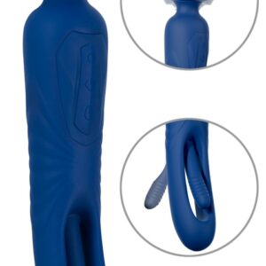 Massagestab „2in1 Wand with Flicking Tongue“, beidseitig verwendbar