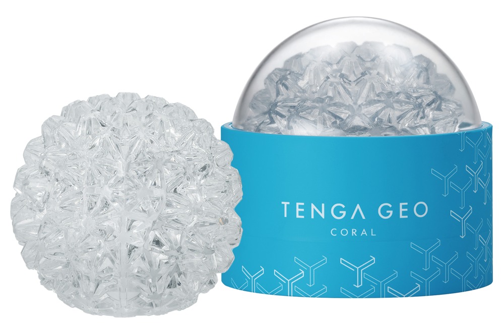 Masturbator „GEO CORAL“ mit Korallen-Reliefstruktur