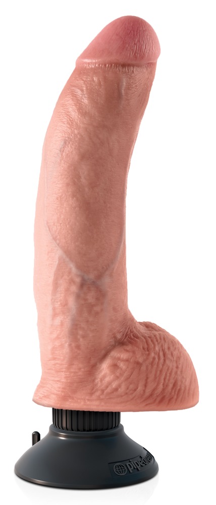 Naturvibrator „9 Zoll Vibrating Cock with Balls“