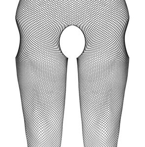 Netz-Catsuit ouvert
