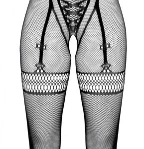 Netz-Catsuit ouvert