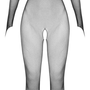 Netz-Catsuit ouvert