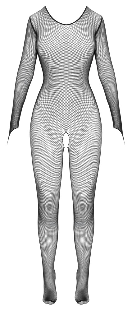 Netz-Catsuit ouvert