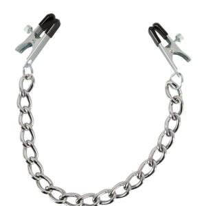 Nippelklammern mit Metallkette
