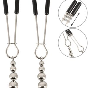 Nippelklemmen mit Kugelschmuck