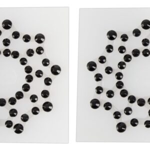 Nippelsticker „Stars“ aus Strasssteinen