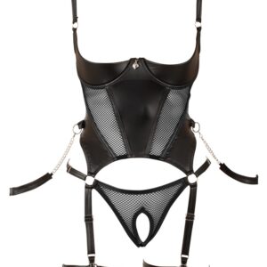 Ouvert-Body inklusive Soft-Armfesseln