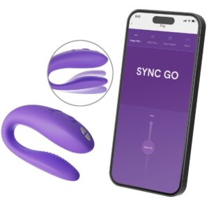 Paarvibrator „Sync Go“ mit 10+ Vibrationsmodi per App