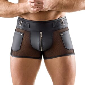 Pants im Mattlook mit Netz-Einsätzen