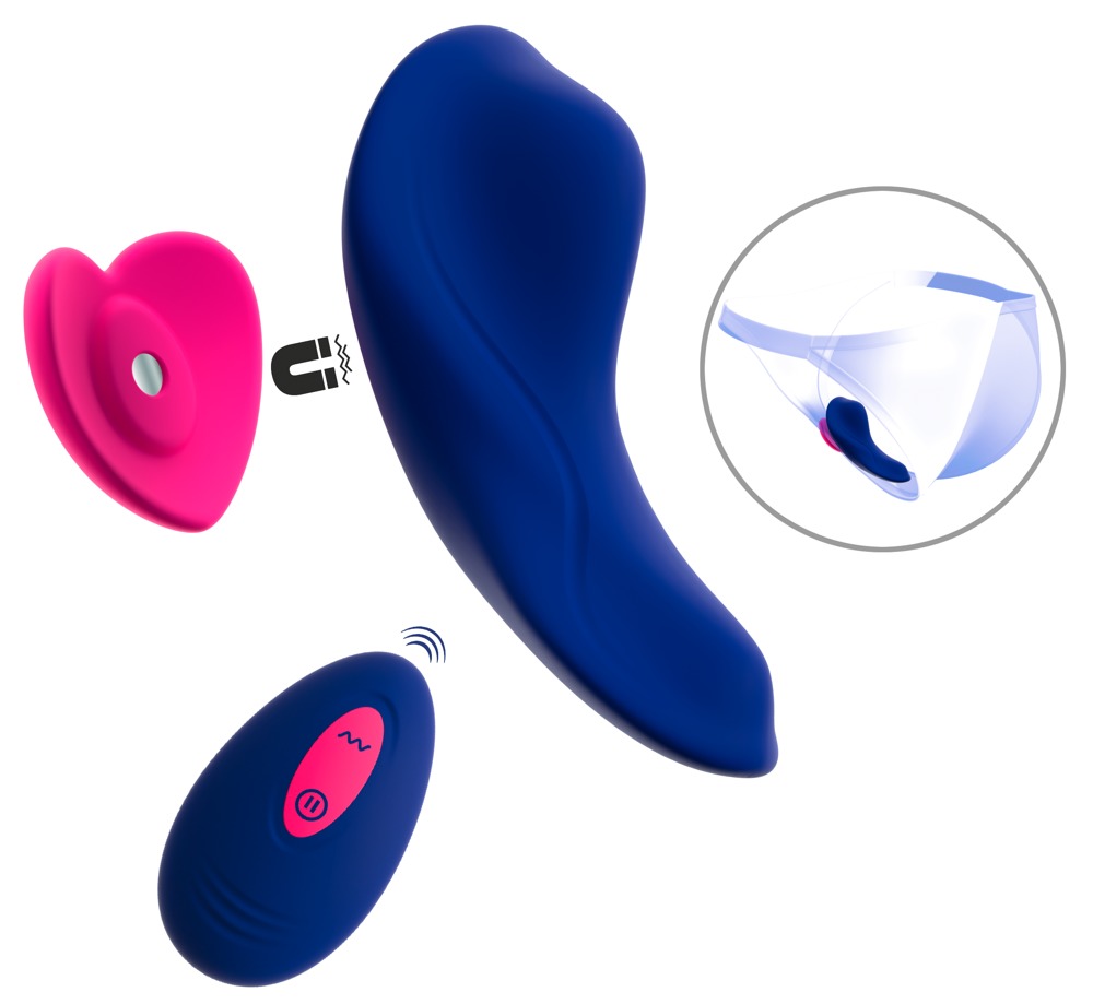 Panty-Vibrator „Heart“ mit Fernbedienung